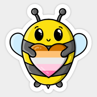 Lesbian LGBeeT Sticker